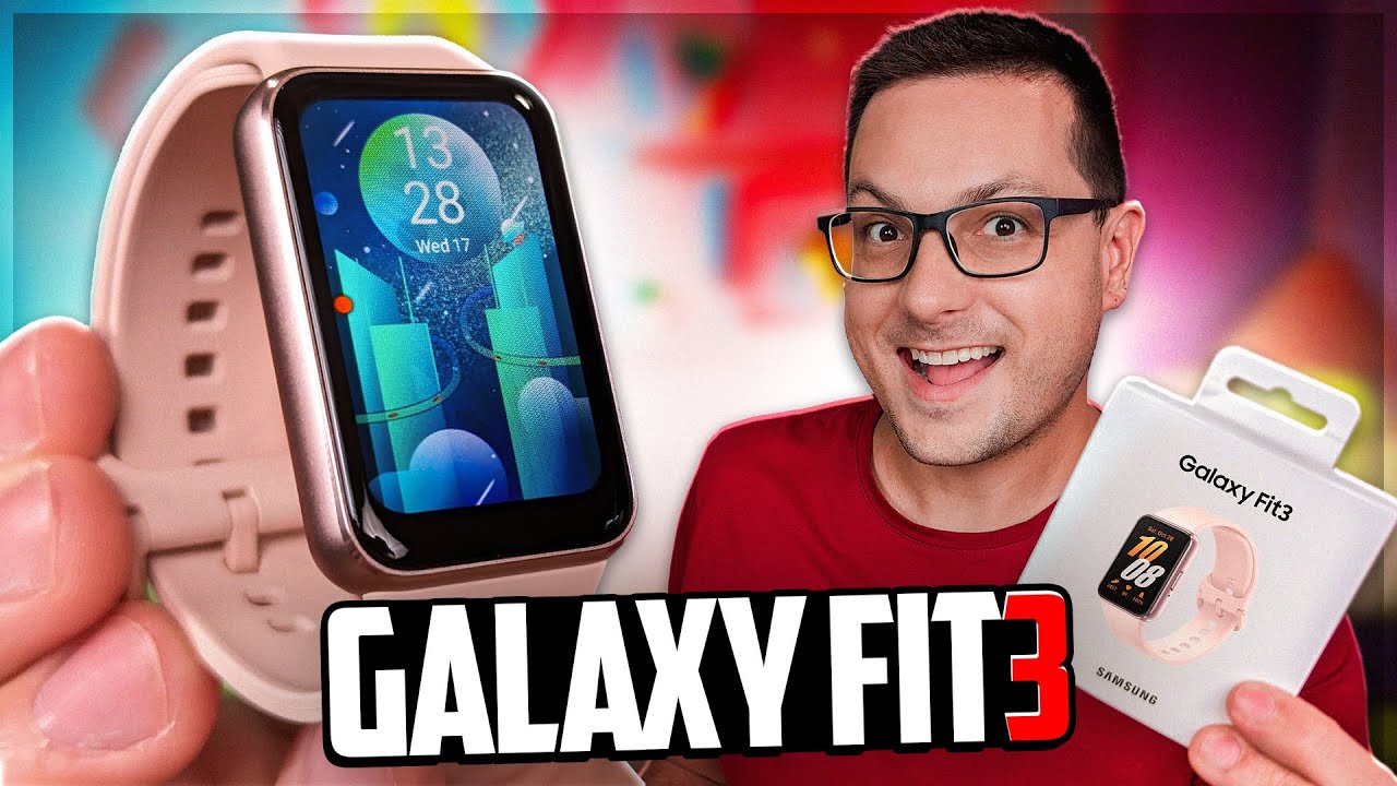 GALAXY FIT 3 da SAMSUNG! ÓTIMA para CUIDAR DA SAÚDE e COMPLETASSA!! Review!