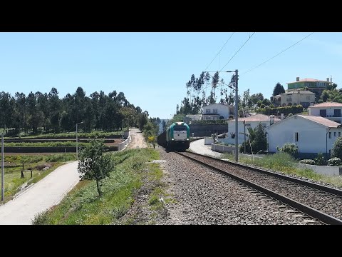 Comboio internacional n° 48898 Takargo Alpha Trains 335.020 Silva
