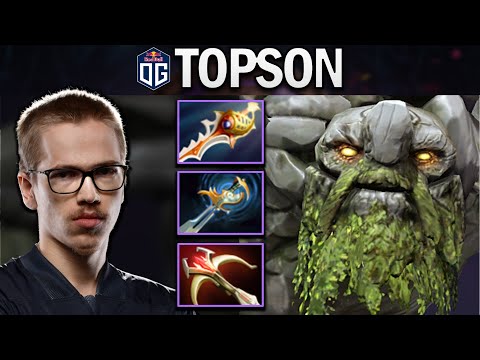 OG.TOPSON SMURF TINY WITH 19 KILLS - DOTA 2 7.28 GAMEPLAY