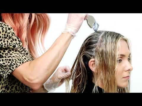 Blend Blonde-Hair Highlights With This Root Tap And Tone Tutorial