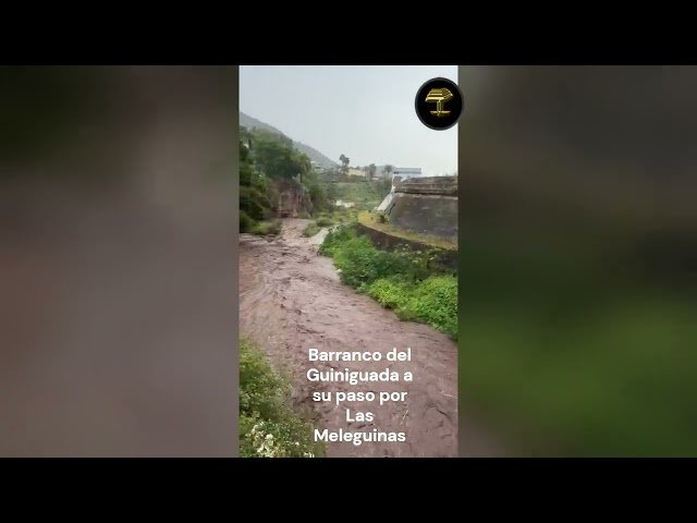 Bendita agua sobre Gran Canaria...sin tener que alarmar