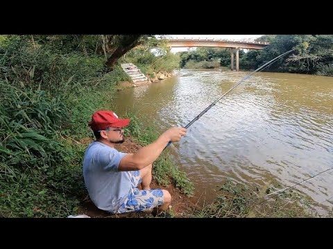 RIO JACUI MIRIM EM MORMACO RS , pescaria achei esse belo lugar 