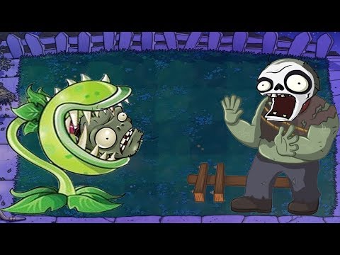 Plants vs Zombies 2- SILVER CHOMPER  vs GARGANTUAR FIGHT!