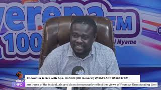 Download lagu Encounter is live with Aps. Kofi Nti (DE General) on Oyerepa Radio (WHATSAPP 0598637321) 14-09-2026 mp3