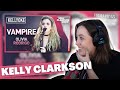 KELLY CLARKSON 'vampire' (Olivia Rodrigo) | Vocal Coach Reaction (& Analysis) | Jennifer Glatzhofer
