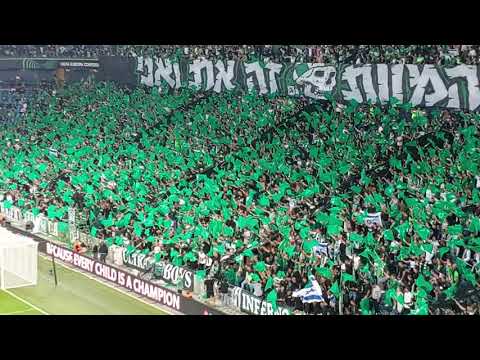 Macabbi Haifa vs union Berlin fans ultras