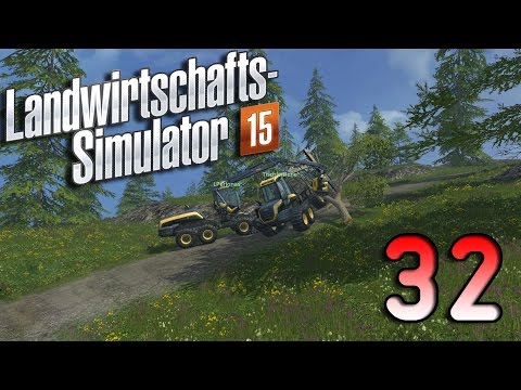 Let's Play Together Landwirtschafts Simulator 15 #32 [Deutsch][HD] - Bäume häckseln