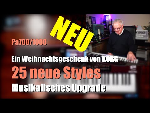 Pa700/1000 - Musikalisches Upgrade - 25 neue Styles # 1526