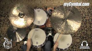 Video thumbnail for Istanbul Agop 22" Cindy Blackman Signature OM Series Ride Cymbal - 2363g (CBOR22-1102315I) by Memphis Drum Shop