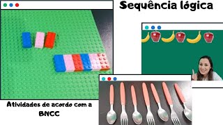Atividade De Sequencia Logica Para Educação Infantil