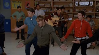 Bamboleo / Hero - Glee Cast - Chord Overstreet, Chris Colfer, Kevin McHale, Mark Salling