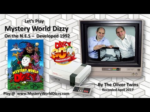 Let's Play Mystery World Dizzy by The Oliver Twins - written 1992 for NES