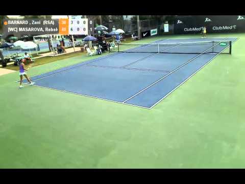 NJT Int. Masters 2013 - BARNARD MASAROVA 3-6, 1-6