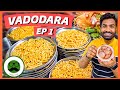 Spicy Breakfast In Vadodara Street Food EP 1 Mahakali Sev Usal Duliram Penda Veggie Paaji
