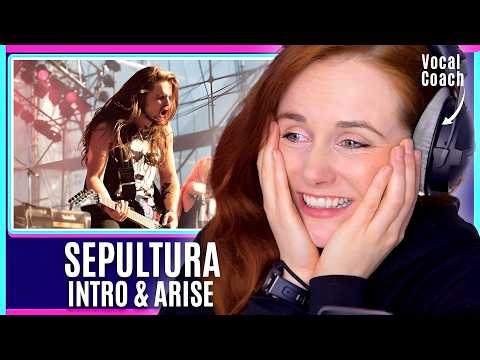First time! PURE CHAOS | Vocal Coach BREAKS DOWN Sepultura - Intro & Arise