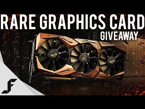 RARE GRAPHICS CARD - ROG STRIX 1080Ti AC: Origins Edition Giveaway