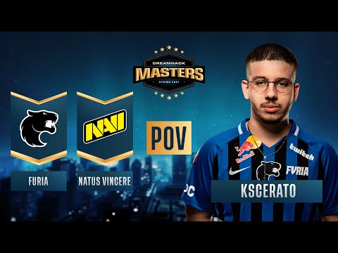 CS:GO - PoV - KSCERATO - FURIA vs. Natus Vincere - DreamHack Masters Spring 2021 - Quarter-final