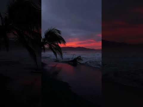 Los atardeceres más hermosos de puerto viejo limón Talamanca. #travel #nature #vistashermosas 🇨🇷❤️📷🌄
