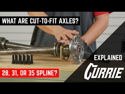WHAT ARE CUT-TO-FIT AXLES? | EXPLAINED