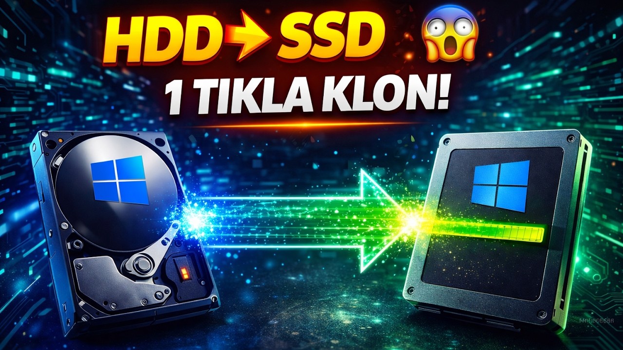 Windows’u Baştan Kurmaya SON! Diski Birebir Kopyaladım 😱 Bu Uygulama Bir Harika!