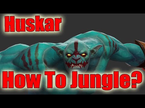 DoTa 2 How to Jungle Huskar from subscriber Patch 7.34