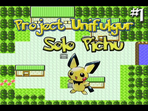 Pokemon Crystal Version: Pichu Solo Playthrough Part 1: A Single Bolt!