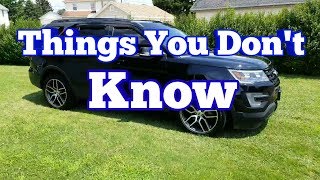 Things You Dont Know About The Ford Explorer