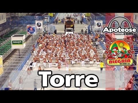 Alegria da ZS 2015 - Bateria (Torre) - Ensaio técnico