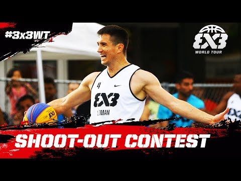 Stefan Stojačić lights up the 3x3 Shootout Contest! | FIBA 3x3 World Tour Saskatoon Masters 2017