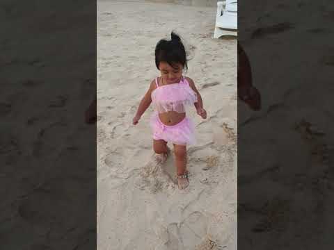 Liya on the beach ⛱ 😎 👌 💙 😍