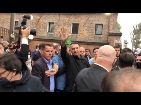 Bolsonaro ad Anguillara: l’arrivo del presidente tra la folla