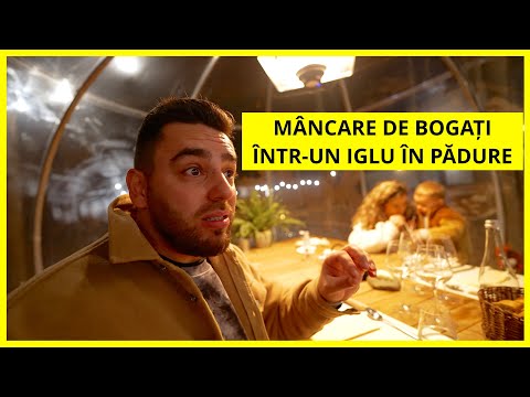 AM MÂNCAT "PE BOGĂȚIE" ÎNTR-UN IGLU ÎN PĂDURE! (Singureni Manor)