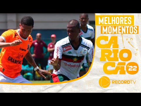 NOVA IGUAÇU 1x0 PORTUGUESA - MELHORES MOMENTOS - #CARIOCÃONARECORD