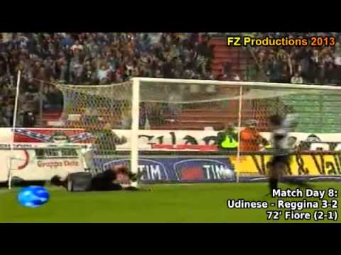 Serie A 1999-2000, day 8 Udinese - Reggina 3-2 (Fiore goal)