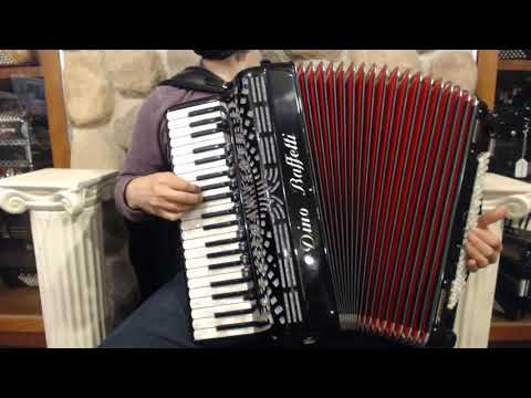 3122 - Black Dino Baffetti Piano Accordion Mics Midi LMMM 41 120 $3999