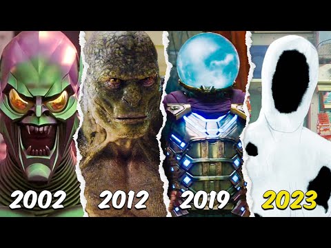 Evolution of Spider-man Villains in Movies & Animation (1997 - 2023)