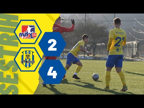 SESTŘIH • MŠK Považská Bystrica - Slezský FC Opava, 21. ledna 2023