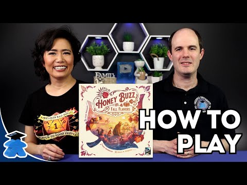 Honey Buzz Fall Flavors - How to Play for All Modules. Complete, Clear, Concise Board Game Tutorial