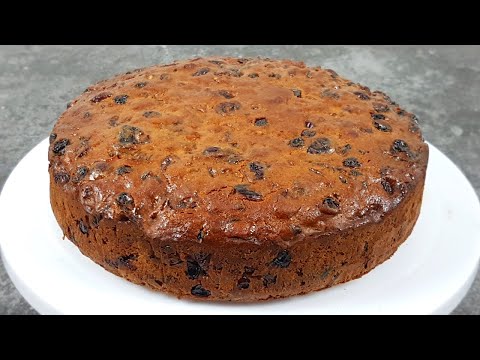 Moist Fruit Cake Recipe | How To Make Fruit Cake At Home