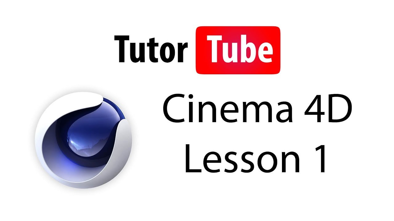 Cinema 4D Tutorial - Lesson 1 - Interface