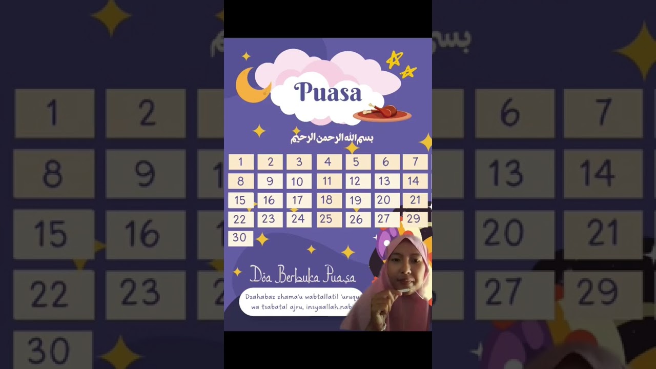 GRATIS Jurnal Ramadhan Anak format pdf #canvatutorial #canva