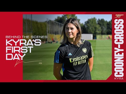 BEHIND THE SCENES | Kyra Cooney-Cross' first day