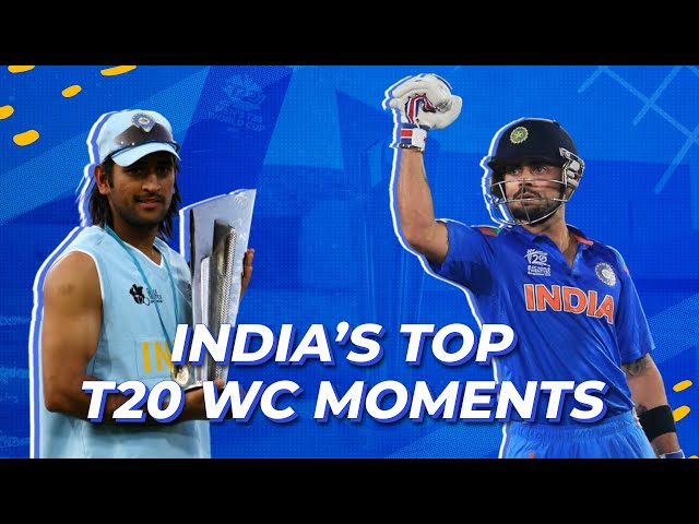T20 World Cup | India’s Top 5 Moments ft. 2007 glory & Kohli’s brilliance