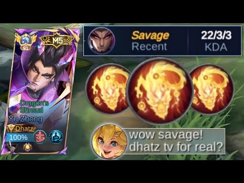 THANKS MOONTON FOR THIS BROKEN 1 VS 5 SUSTAIN BUILD! | YU ZHONG BEST BUILD 2026