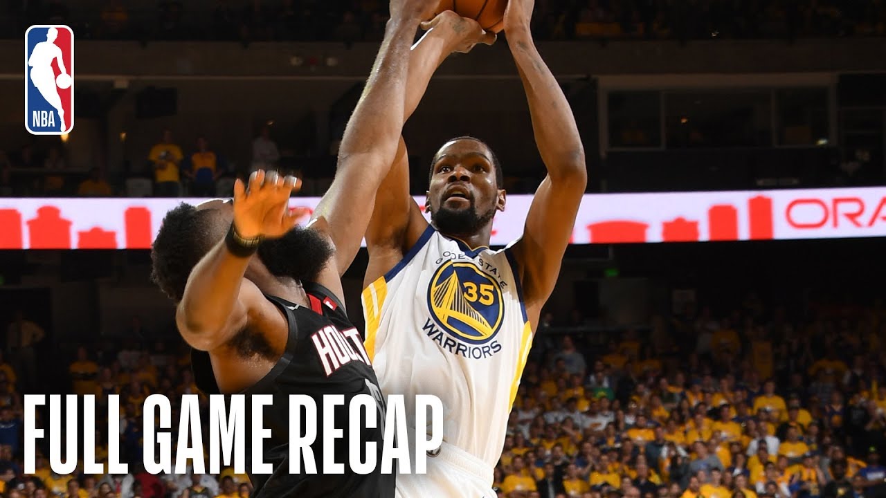 ROCKETS vs WARRIORS | Kevin Durant Continues Strong Play in First Match-Up Against Houston | Game 1
