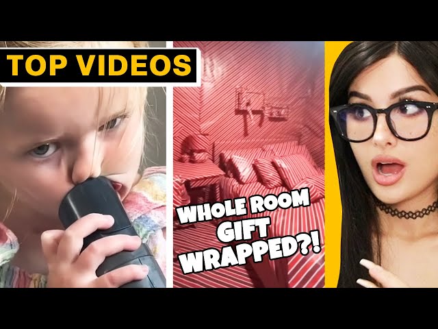 Most Hilarious New Prank Reactions | SSSniperWolf SDDEFAULT Thumbnail