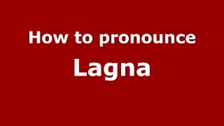 How to pronounce Lagna
