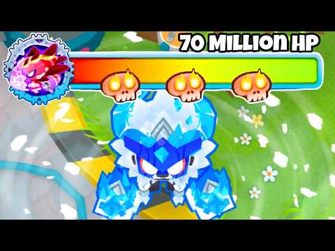 The Ice Paragon Is BROKEN Against Bosses! (Bloons TD 6)