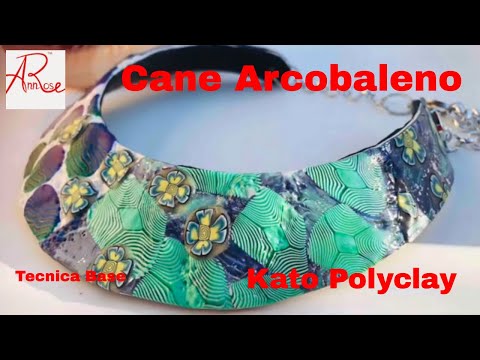 Cane arcobaleno con Pasta Polimerica