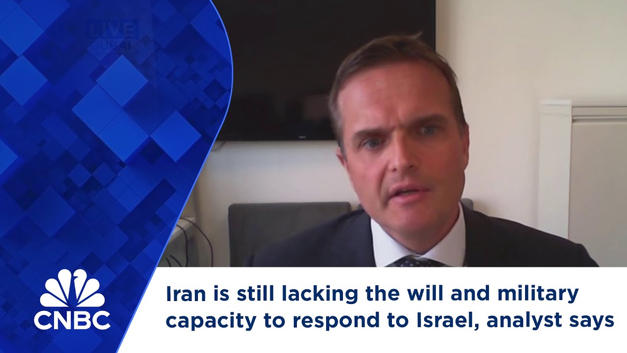 Iran is still lacking the will and military capacity to respond to Israel, analyst says